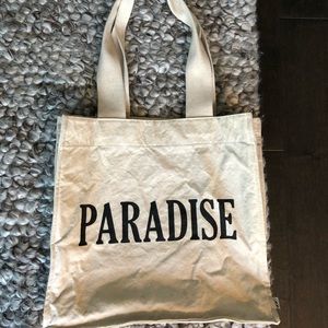 Main Character Canvas Tote Bag